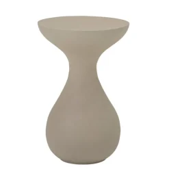 Abebe Aluminium Side Table - Grey