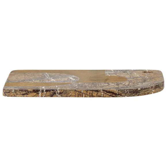 Abrianna Marble Cutting Board - Brown
