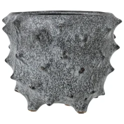 Ademir Stoneware Flowerpot - Blue