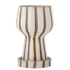 Agna Stoneware Flowerpot - Brown