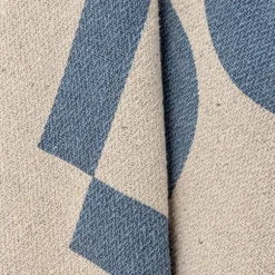 Agno Cotton Throw - Blue