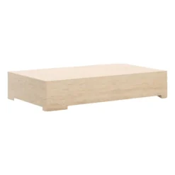 Alchemy Travertine Coffee Table