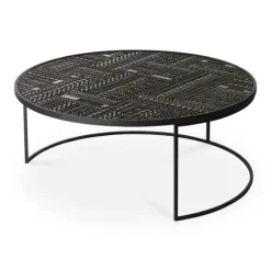 Ancestors Tabwa Round Nesting Coffee Table - Set of 3
