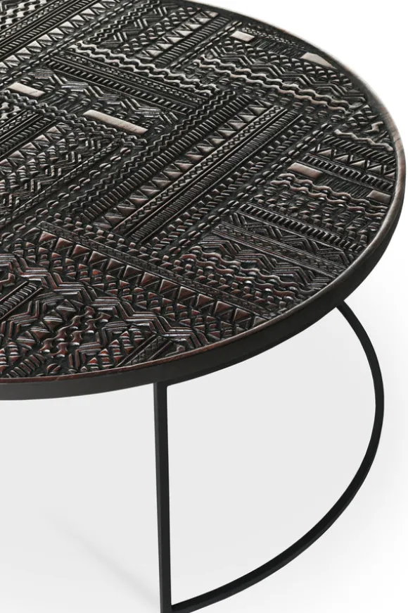 Ancestors Tabwa Round Nesting Coffee Table - Set of 3