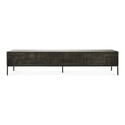 Ancestors Tabwa TV Cupboard - 1 Flip-down Door/2 Drawers
