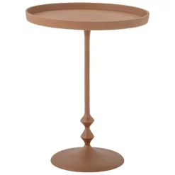 Anjou Aluminium Side Table - Orange