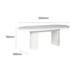 Bianco Dining Table