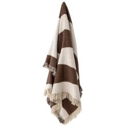 Bilston Recycled Throw - Brown