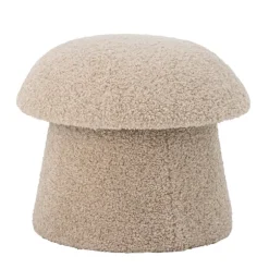 Bocca Polyester Pouf - Nature
