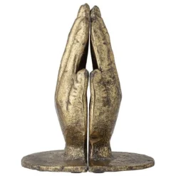 Brass Metal Bookend - Set of 2