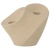 Brent Stoneware Candle Holder - Nature