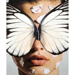 Broken Wings White Print