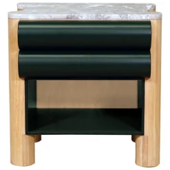 Bubbles 1 Drawer Bedside Table