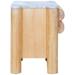 Bubbles 1 Drawer Bedside Table
