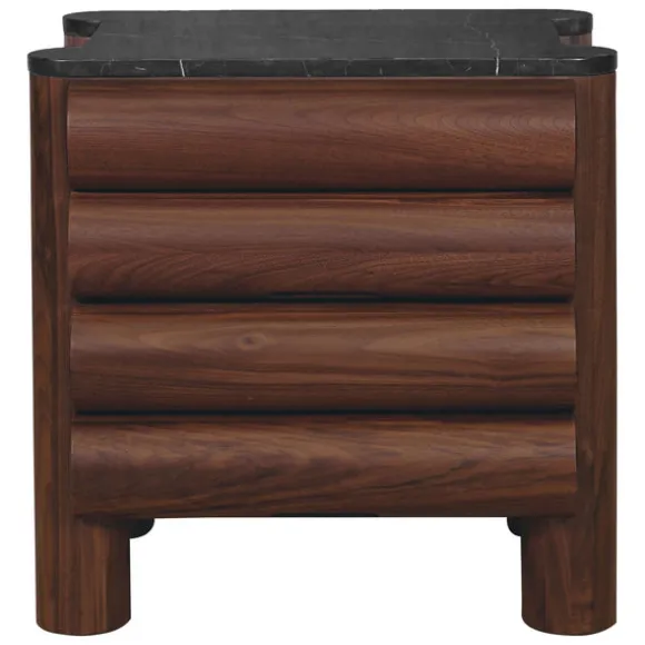 Bubbles 2 Drawers Bedside Table