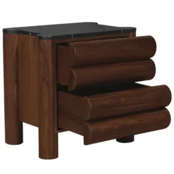 Bubbles 2 Drawers Bedside Table