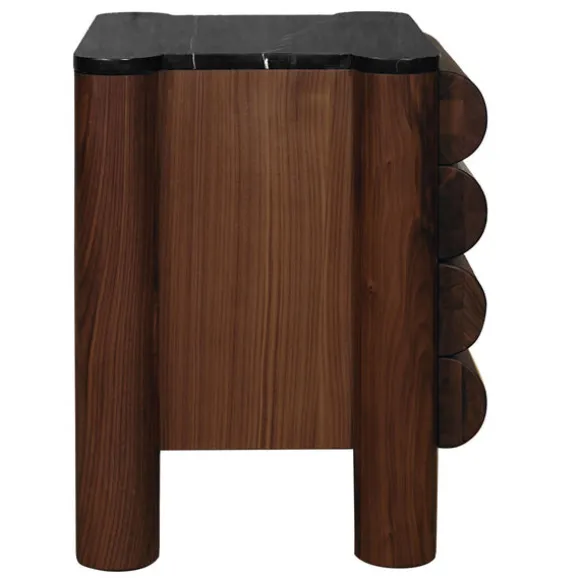 Bubbles 2 Drawers Bedside Table