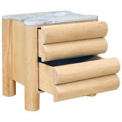Bubbles 2 Drawers Bedside Table