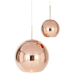 Copper Round Pendant Lamp