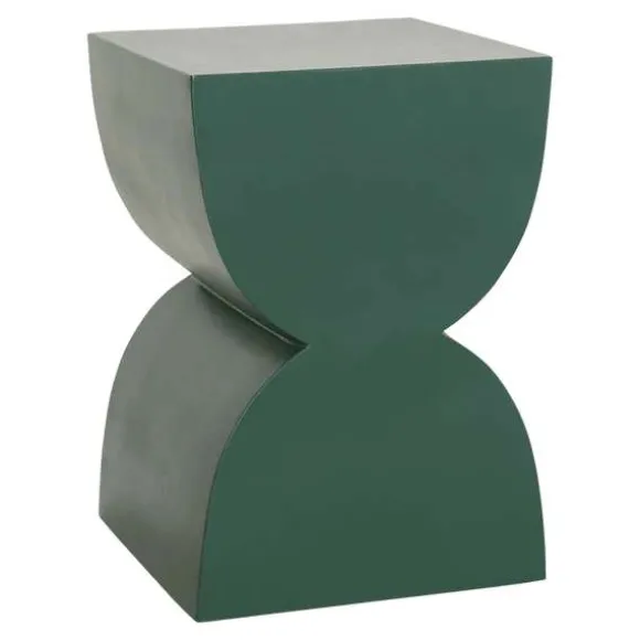 Corvo Wood Laurel Side Table - Green