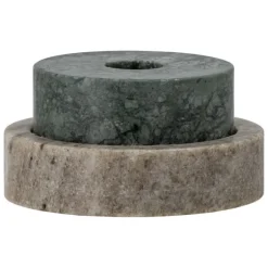 Dalin Marble Candlestick/Votive - Green