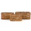 dBodhi Caterpillar Ambang Rectangular Basket Two Tone - Set of 3