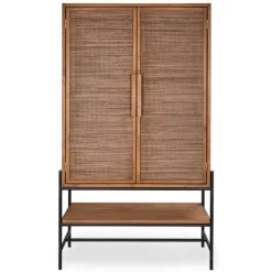 dBodhi Coco Cabinet - 2 Doors/1 Open Rack