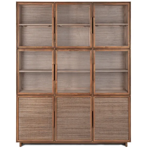 dBodhi Hopper Display Cabinet - 3 Doors