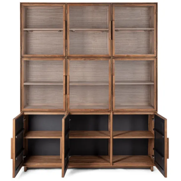 dBodhi Hopper Display Cabinet - 3 Doors
