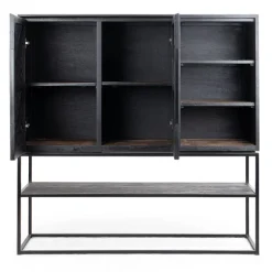 dBodhi Karma Cabinet - 2 Doors/3 Shelves/1 Open Rack