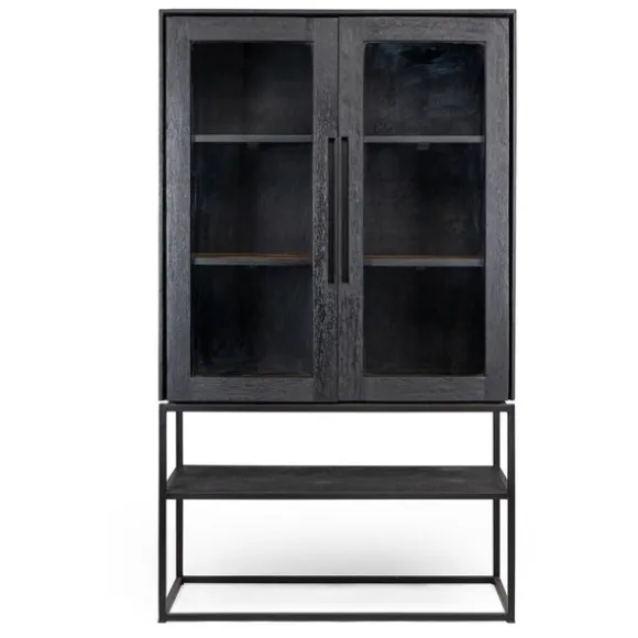dBodhi Karma Cabinet - 2 Glass Doors/1 Open Rack