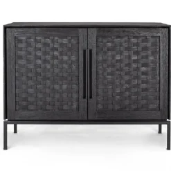 dBodhi Karma Charcoal Low Dresser - 2 Doors