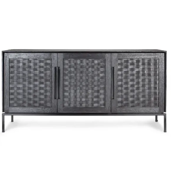 dBodhi Karma Charcoal Low Dresser - 3 Doors