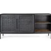 dBodhi Karma Charcoal Low Dresser - 2 Doors/2 Shelves