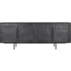 dBodhi Karma Charcoal Low Dresser - 4 Doors