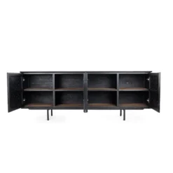 dBodhi Karma Charcoal Low Dresser - 4 Doors