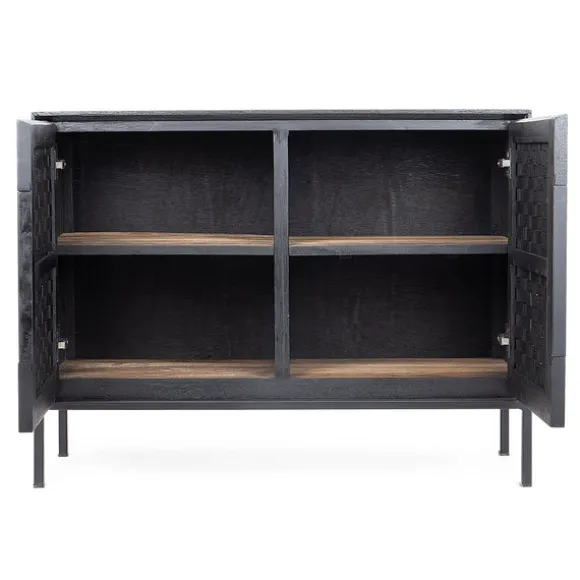 dBodhi Karma Charcoal Low Dresser - 2 Doors