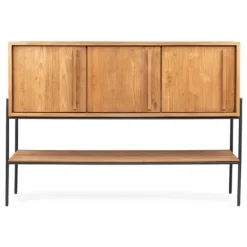 dBodhi Outline High Dresser - 3 Doors/1 Open Rack