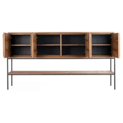 dBodhi Outline High Dresser - 4 Doors/1 Open Rack