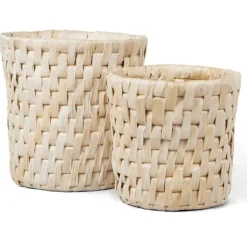 dBodhi Semeru Round Basket - Set of 2
