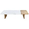 Duo Large Marble Coffee Table