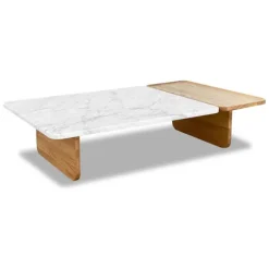 Duo Large Marble Coffee Table