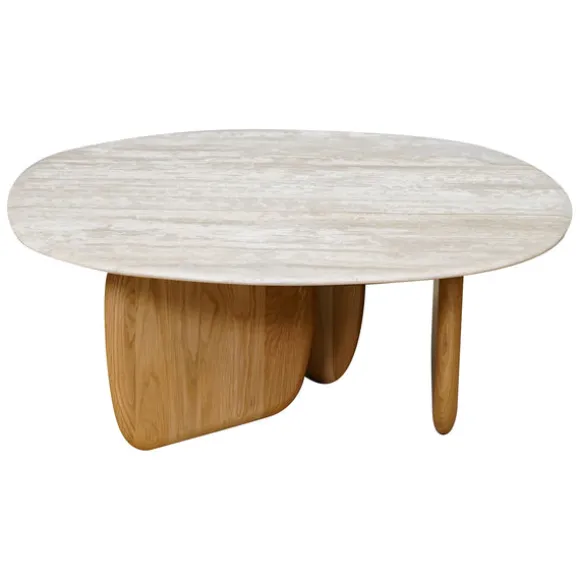 Eden Travertine Coffee Table