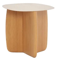 Eden Travertine Side Table