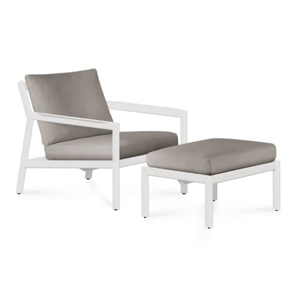 Ethnicraft Aluminium Jack Outdoor Lounge Chair