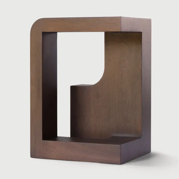 Ethnicraft Mahogany Blok Sculpture