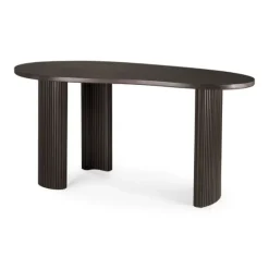Ethnicraft Mahogany Boomerang Desk