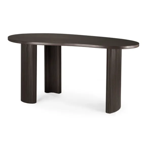 Ethnicraft Mahogany Boomerang Desk