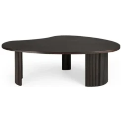 Ethnicraft Mahogany Boomerang Coffee Table