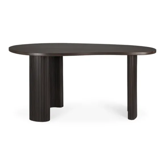 Ethnicraft Mahogany Boomerang Desk